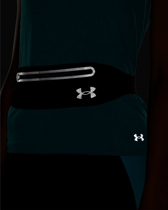 UA Flex Speedpocket Run Belt in Black image number 6